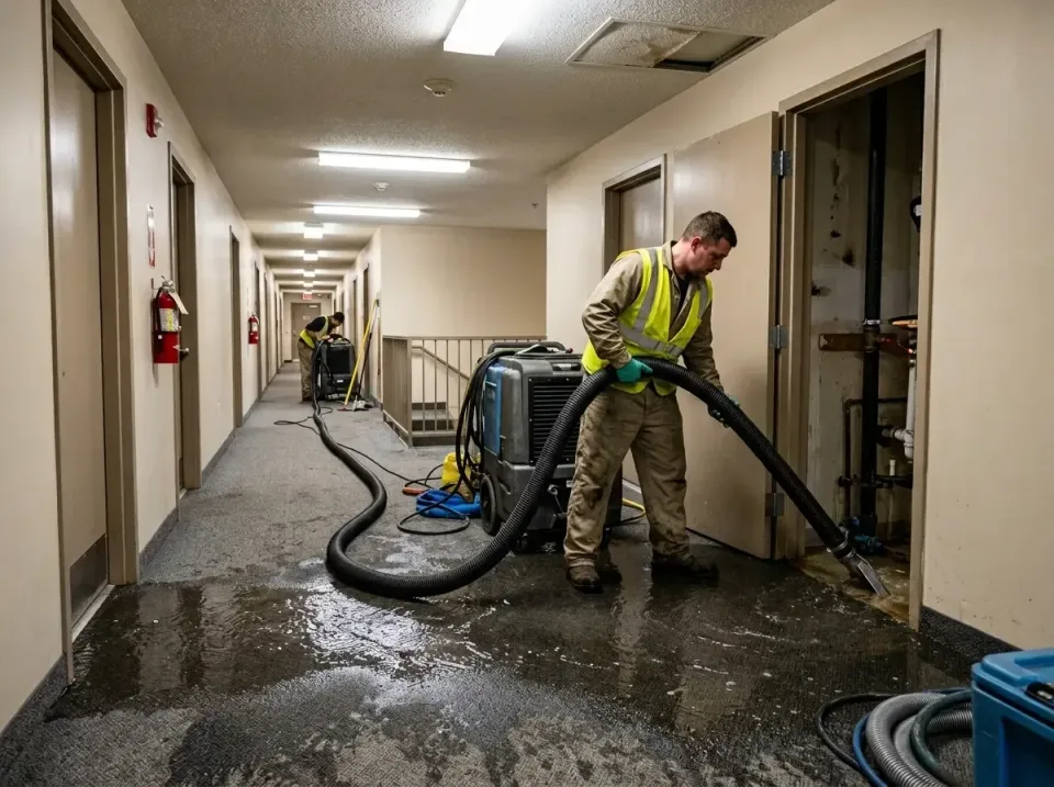 multi-unit-apartment-hallway-f-005 — frequently asked questions, Emergency Burst Pipe Water Extraction & Removal in Delray B…